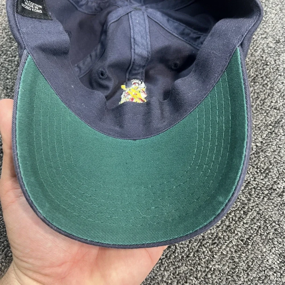 U.S. Kids Golf Vintage Navy Blue Bagpiper Embroidered Hat OSFM Adjustable Cap